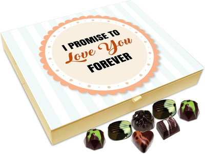 

Chocholik Gift Box - I Promise To Love You Forever Chocolate Box - 20pc Truffles(240 g)