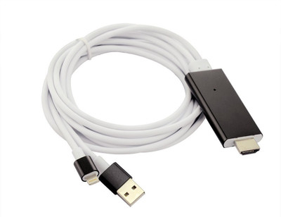 

Tworld MHL to HDTV HDMI Cable(White, Black), Black;white