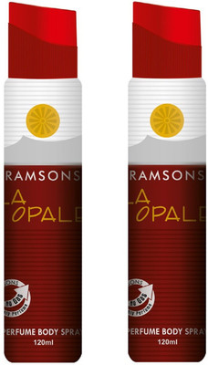 

Ramsons La Opale No Gas Perfume Body Spray Combo Pack of 2 Perfume Body Spray - For Men & Women(240 ml, Pack of 2)