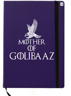 

Hamee A5 Notebook(Designer Printed Blue Leather A5 Notebook - 200 pages, A5 size Golibaaz, Blue)