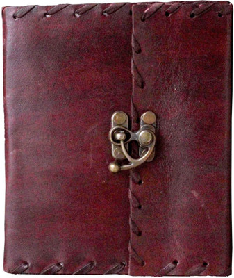 

Crafts A5 Diary(Embossed leather diary, Brown)