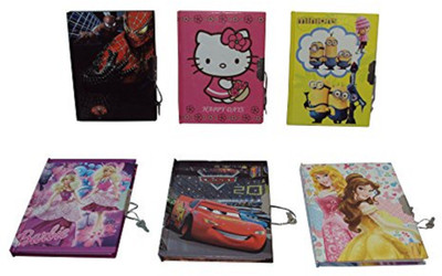 

RIANZ Mini Diary(6 Diaries, Red, Pink, Blue, Yellow, Pack of 6), Blue;pink;red;yellow