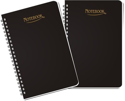 Hard Binding Black Pages Paper Diary, For Daily Notes, Paper Size: A5 at Rs  499/piece in Delhi