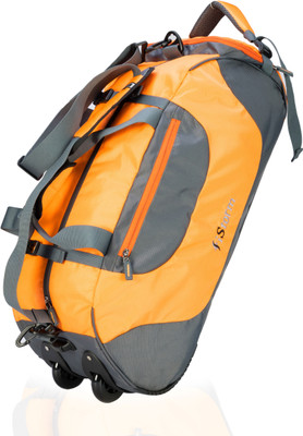 Istorm Wheeler Duffel Orange Duffel With Wheels (Strolley)