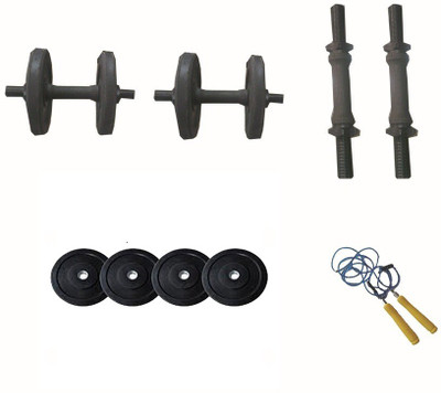 

Iris 10 Kg Adjustable Dumbbell(10 kg), Black
