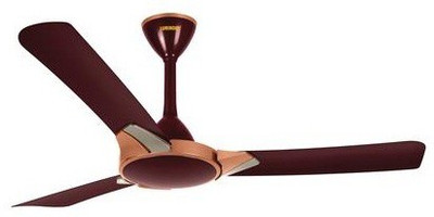 

Luminous Copter 3 Blade Ceiling Fan(ESPRESSO Copper, Pack of 1), Brown