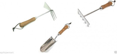agrihypermart AHM 03 SS Garden Tool Kit(3 Tools)