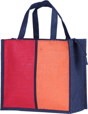 

jutetree Hand-held Bag(Orange, Red)