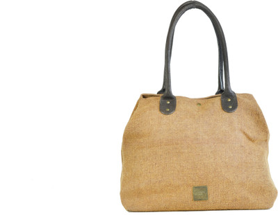 

CANVAS & AWL Hand-held Bag(Brown)