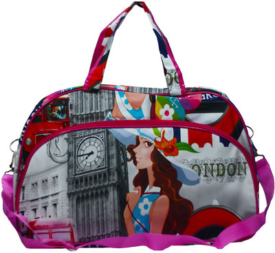 

VS Creation Hand-held Bag(Pink, White)