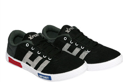 

Xpert Boys Lace Loafers(Black, Black and grey