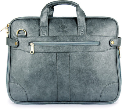 

The Clownfish 15.6 inch Expandable Laptop Messenger Bag(Grey)