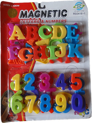 

Green max Magnetic letters & numbers(Multicolor)