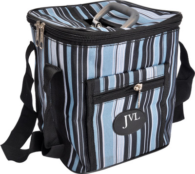 

JVL Square Travelling set 8 Containers Lunch Box(2000 ml), Steel