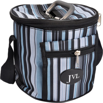 

JVL Round Travelling Set 8 Containers Lunch Box(2000 ml), Steel