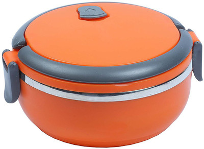 

ShopyBucket All New Single Layer Rounded Tiffin- 5 E 1 Containers Lunch Box(700 ml), Multicolor