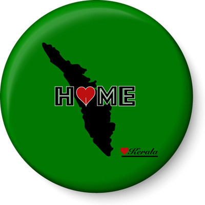 

Peacockride Kerala Home Love Fridge Magnet Fridge Magnet Pack of 1(Multicolor)