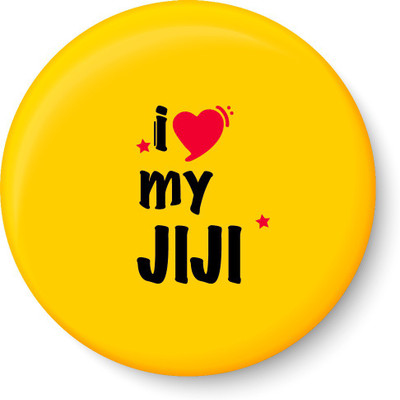 

Peacockride I Love My JIJI Fridge Magnet Fridge Magnet Pack of 1(Multicolor)