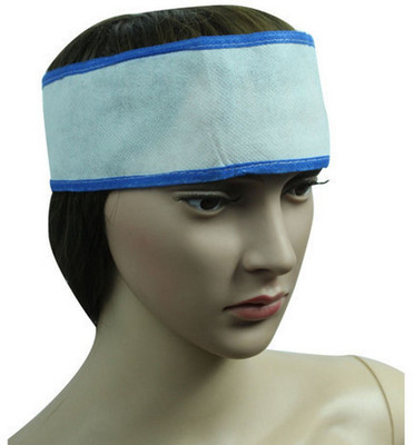 

Ashwa Group Pack of 100 Non Woven Disposable Head Band Makeup Headband