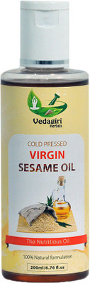 

Vedagiri Herbals Cold Pressed Virgin Sesame Oil(200 ml)