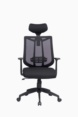 

ZENNOIIR Office Chairs Fabric Office Arm Chair(Black)
