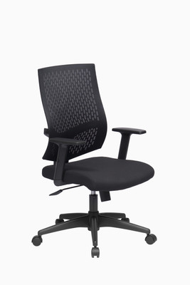 

ZENNOIIR Office Chairs Fabric Office Arm Chair(Black)