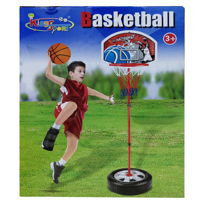 

Bonkerz Kids Basket Ball Set For 3 Plus Kids(Multicolor)