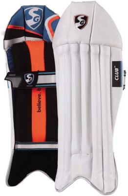 

SG Club Youth (36 - 38 cm) Wicket Keeping Pad(Multiple, Leather Ball)