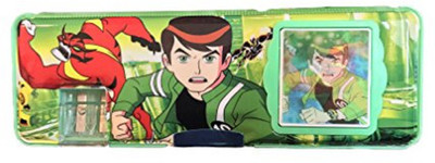 

RIANZ Ben 10 Pencil Box Ben 10 Art Plastic Pencil Box(Set of 1, Multicolor)