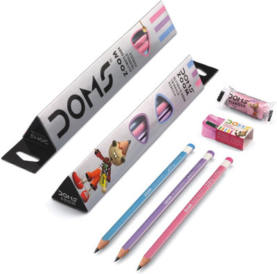 

DOMS Triangluar Pencil set of 30 Pencil(Multicolor)