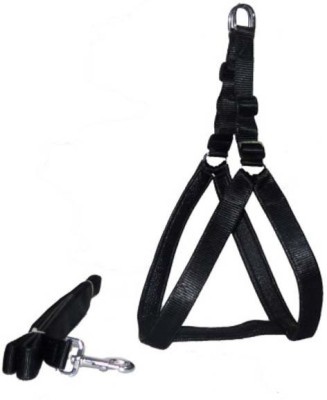 Bow! Wow !! Dog Standard Harness(Small, Black)