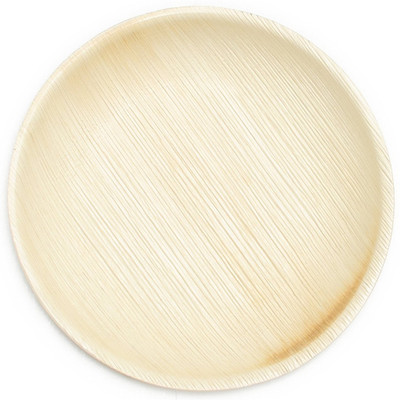 

Vishwa Naturals 12 Areca Leaf Plates (Pack of 25) Dinner Plates(Pack of 25)