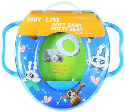 

RIANZ Imported Baby Extra Soft Potty Seat for Baby With Handle Potty Seat(Blue)