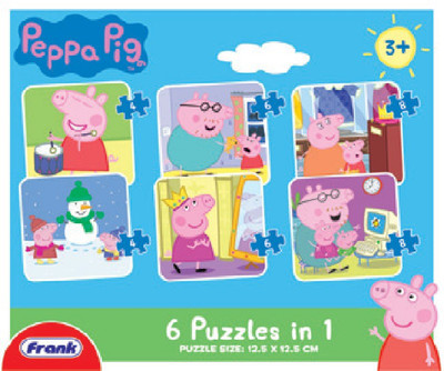 

Frank 6 IN 1 Peppa Pig Puzzle(6 Pieces)