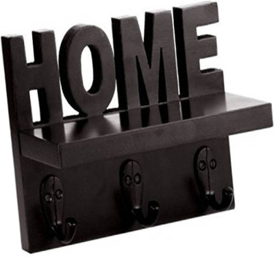 Artesia Home Key Holder Wooden Wall Shelf(Number of Shelves - 1, Brown) available at flipkart for Rs.665