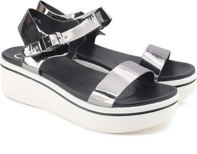 

Carlton London Women PEWTER Wedges