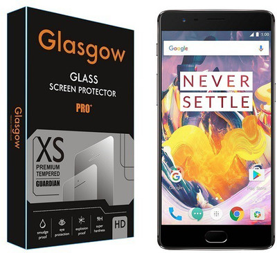 Glasgow Tempered Glass Guard for OnePlus 3T(Pack of 1)