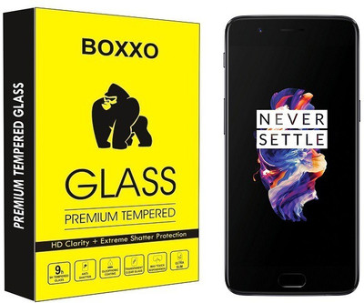 Boxxo Tempered Glass Guard for OnePlus 5(Pack of 1)
