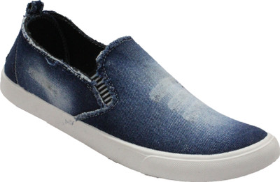 

My Cool Gear Slip On Sneakers For Men(Blue