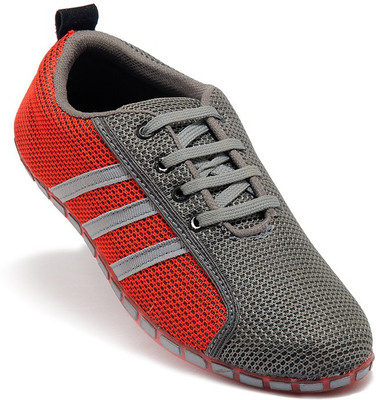 

Geek Casuals For Men(Red, Grey