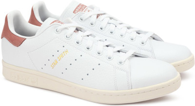 

ADIDAS ORIGINALS STAN SMITH Sneakers For Men(White, Pink, Ftwwht/ftwwht/rawpin