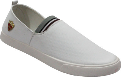 

My Cool Gear Slip On Sneakers For Men(White