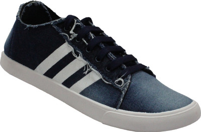 

My Cool Gear Canvas Shoes For Men(White, Blue/white