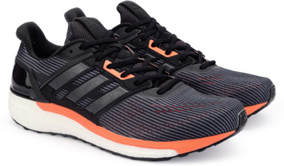 

ADIDAS SUPERNOVA M Running Shoes For Men(Black, Utiblk/cblack/sorang