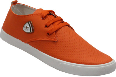 

My Cool Gear Canvas Shoes For Men(Orange