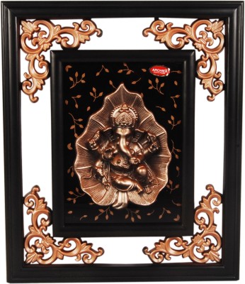 

Sigaram Archies Patta Ganesha Idol Frame Decorative Showpiece - 34 cm(Polyresin, Multicolor)