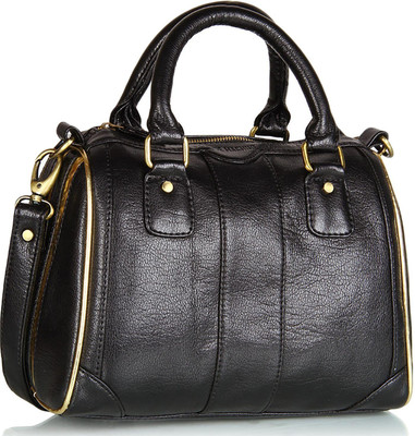 

Gauge Machine Men & Women Formal Black PU Sling Bag
