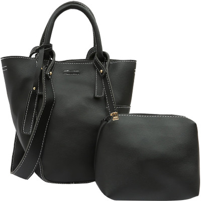 

Pepgirls Girls Casual Black Leatherette Sling Bag