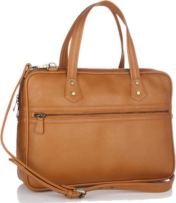 

Gauge Machine Men & Women Formal Tan PU Sling Bag