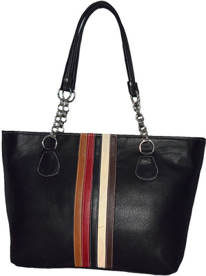 

fashionkite Women Casual Black PU Shoulder Bag